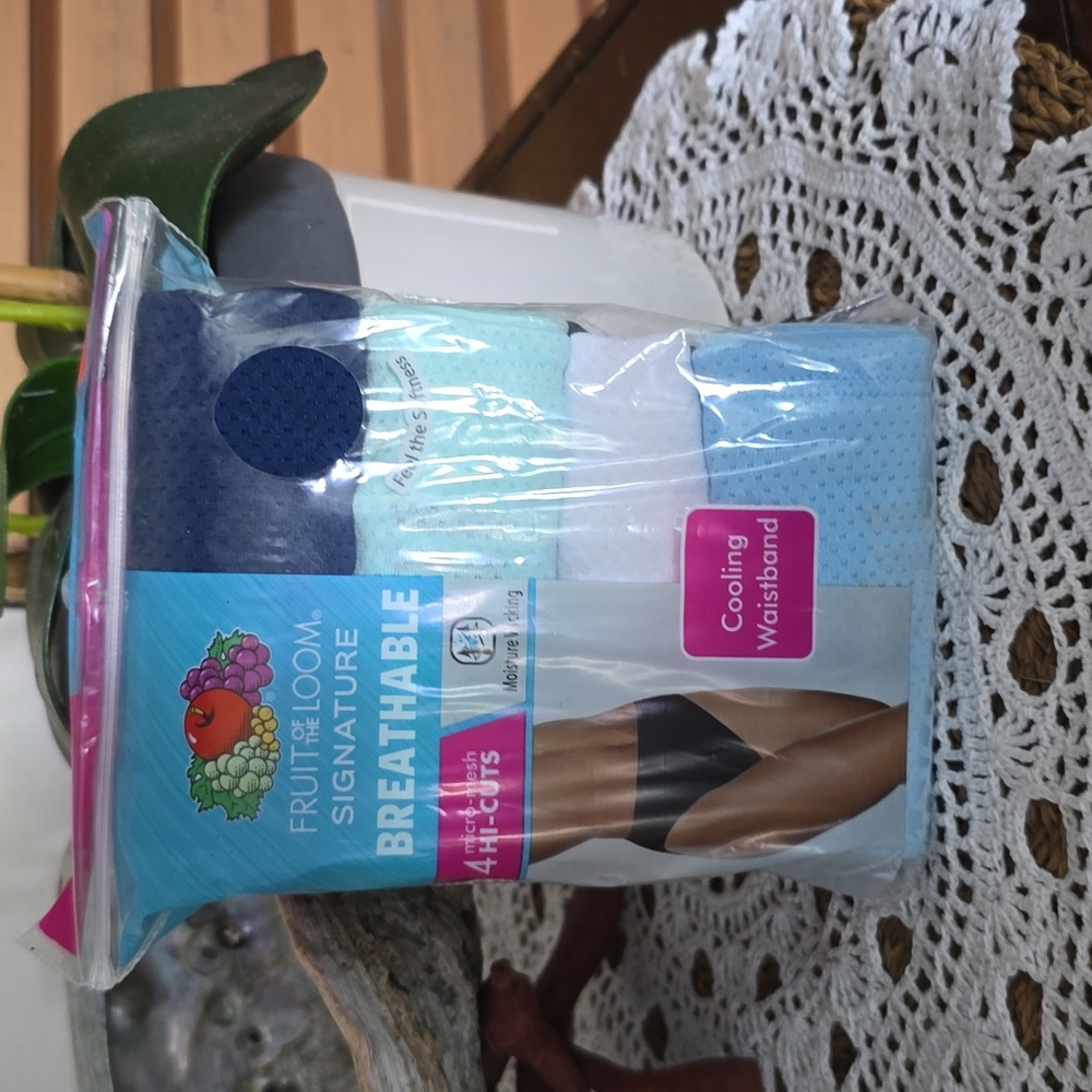 FRUIT OF THE LOOM BREATHABLE PANTIES